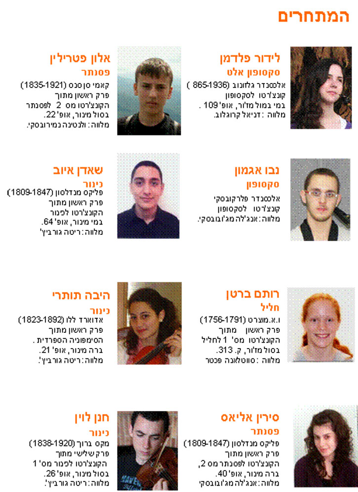 תחרות הנגן הצעיר 2010